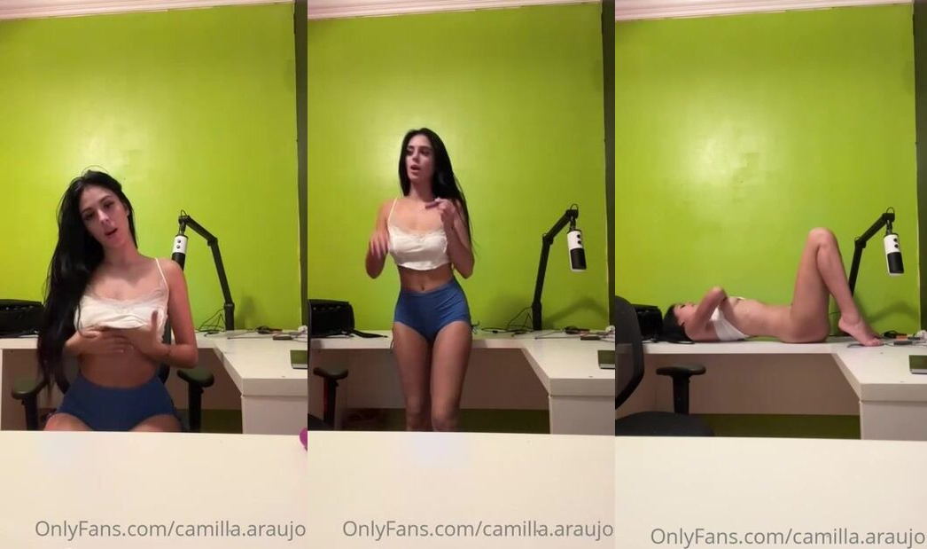 Leaked Camilla Araujo Teasing In Hot Naked Tease Video