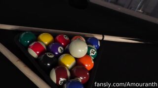 Leaked Amouranth Pool Table Tease - Watch Her Get Hot and Steamy!