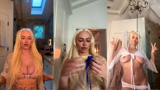 Lindsey Pelas reveals her 20th JUstice - Livestream Playback