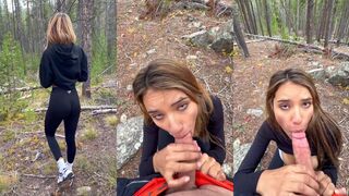 Veronica Diaz Onlyfans Blowjob in The Woods Video Leaked