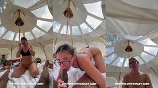 Ashley Aoky's Nerdy BBC Fucking Skills Leaked in Onlyfans Video
