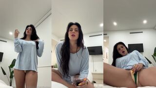 Leaked Camilla Araujo gets naughty with herself in steamy solo action