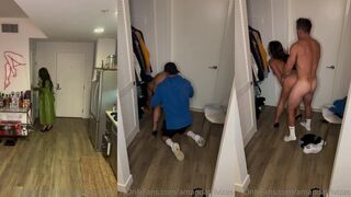 Amanda Trivizas gets caught & fucked hard in a Burglar Porn video leaked on Reddit