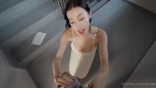 Watch ruth Lee Stairwell's leaked sex tape and get a taste of her hot ass