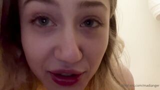 Madi Anger's naked tryouts - leaked masturbation video