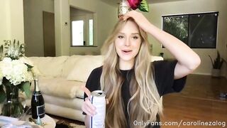 Caroline Zalog's Birthday Livestream: Nip Slip, Nudity, and More! Leaked!