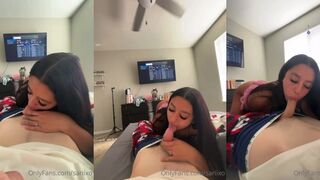 Sariixo indulging in an oral affection leaked only fans video