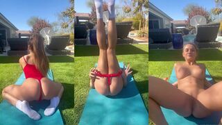Skylarmaexo's Naked Yoga Session Leaked on OnlyFans