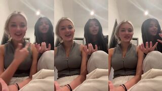 Breckie Hill & Onlyfans Leaked Nude get kinky with each other in leaked celebrity video