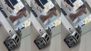 Breckie Hill's juicy butt gets leaked on camera for the world to see!