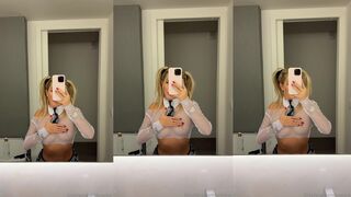 Watch Breckie Hill's sexy dress reveal all in leaked video of her getting naked