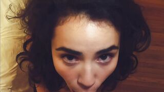 Leaked Pornstar Jamelizzzz chokes on a massive cock like a pro