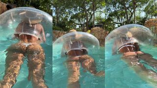 Kirstentoosweet's poolside look is hot and steamy - Leaks