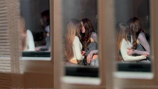 Watch Callmeslooo and her pal engage in hot lesbian action - leaked video!